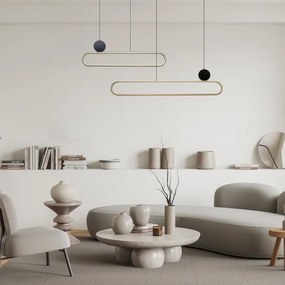 Rabalux 72268 - LED Csillár zsinóron CIRCADO 2xLED/24W/230V 3000K