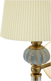 Fehér-aranyszínű fali lámpa Warsaw – Mauro Ferretti