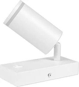 MasterLED Ring fehér oldalfali lámpa GU10-es foglalattal