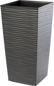 Virágtartó 34x68cm Grafit Vésőbetét