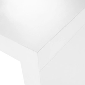 Konzolasztal, fehér, FITRON