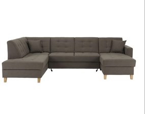 U alakú sarokkanapé Brodgat BL2L-STARK-373 (szürkésbarna taupe) (J). 1075523