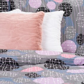 4Home Pink illusion krepp ágyneműhuzat, 160 x 200 cm, 70 x 80 cm