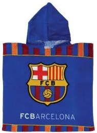 FC Barcelona strand törölköző poncsó 50x100 cm