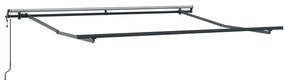 Automatikus Behúzható Napernyő Sárga és Narancssárga 300x250 cm
