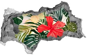 Lyuk 3d fali matrica Hawaii virágok nd-b-85640052