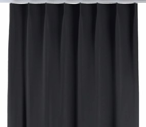 Függöny flex akasztóval szimpla 130x260cm fekete