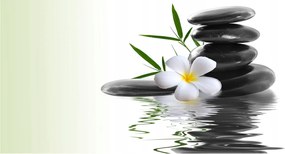 Fotó kép edzett üveg Zen kövek 140x70