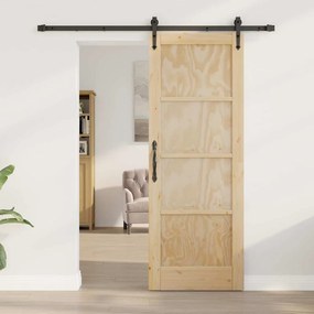 Csúszó ajtó Egyéb ORKDAL Természetes és fekete 73.5 x 198.5 cm