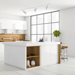 Spotlámpa sínrendszerrel MICA 3xGU10/25W/230V fehér