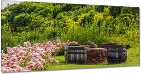 Festmények 180x90 Csodálatos kert