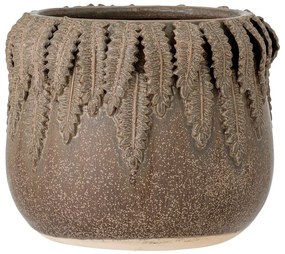 Eloi barna agyagkerámia virágcserép, magasság 13,5 cm - Bloomingville