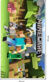 PIPPER. Textil falmatrica "Minecraft" Méret: 60cm