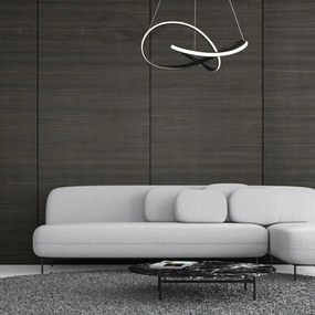 LED Csillár zsinóron CAPPIO LED/36W/230V fekete