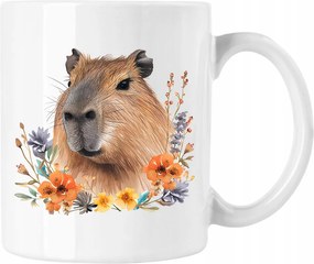 Kapibara bögre capibara fej 2 fehér 330ml