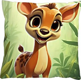 Párnahuzat 40x40 cipzáros velúrral Szarvas