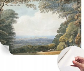 Fotótapéta Öntapadós tapéta a szobába Erdős táj 104x70 cm