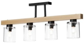 Felületre szerelhető csillár RUSTIC RADIANCE 4xE27/60W/230V