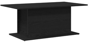 Fekete Tölgy Kávézóasztal 102x55,5x40 cm Szerelt Fa