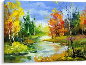 Kép - Tájfestés (70x50 cm)