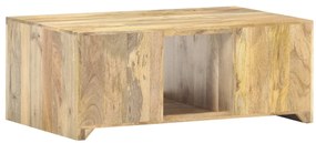 Tömör mangófa dohányzóasztal 90 x 50 x 35 cm