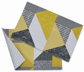 Textil tányéralátét szett 2 db-os 46x30 cm Larsson Geo – Catherine Lansfield