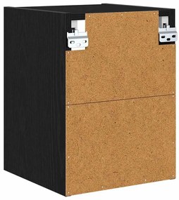 Függő szekrény Riga Fekete tölgy 30 x 29,5 x 40 cm Faanyag