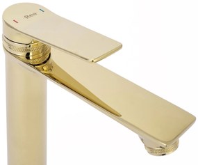 Fürdőszobai csaptelep Rea Viral Low Gold