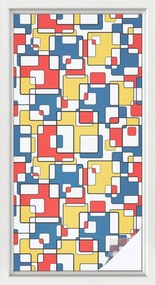 Ablaküveg fólia Adatvédelem Geometrikus formák 50x100 cm