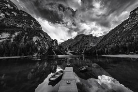 Fotográfia Braies' shades of grey, Marco Tagliarino