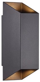 Nordlux Nordlux - Kültéri fali lámpa NICO 2xGU10/35W/230V IP54 fekete NX0076