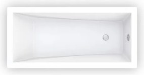 Roth Kubic téglalap alakú kád 120x70 cm akrilát bal és jobb is 9350000