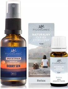 100% Természetes Relaxációs Szett Éteri Olajjal És Jó Éjszakai Alvás Spray-vel