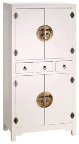 Fehér szekrény 63x131 cm Oriente – Ixia