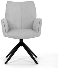 Étkezőszék fehér szövettel. HC-993 WT2