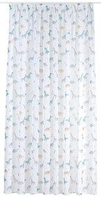 Átlátszó gyerek függöny 300x245 cm Dino - Mendola Fabrics