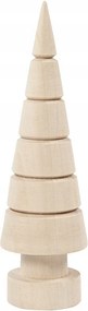 Fa karácsonyfa H: 12,5 cm D: 3,7 cm