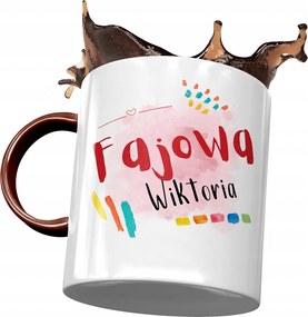 Bordó Bögre Viktória Barátnőknek Ajándék Nyomtatott Fotóval