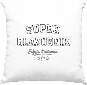 Glazurnik párna, limitált, fehér