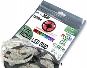 Led Szalag Rgb 150 Smd 5050 5M IP65 vízálló