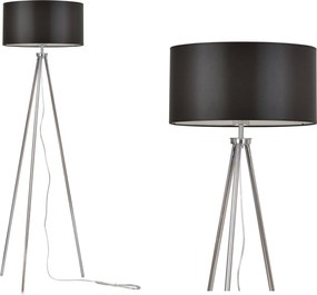 Álló lámpa háromlábú króm lámpabúra 40 cm