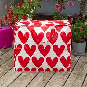 Újrahasznosított műanyag ruhatároló doboz 58x28x48 cm Hearts – Rex London