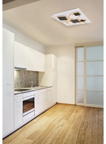 Globo 48290-50 - LED Dimmelhető mennyezeti lámpa RABEA LED/50W/230V + távirányító