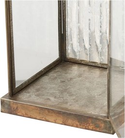 Fém-üveg lámpás (magasság 49 cm) Herslev – House Nordic