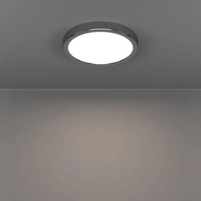 Eglo 901763 - LED fürdőszobai mennyezeti lámpa FUEVA LED/11,5W/230V Ø21,1cm IP44 króm