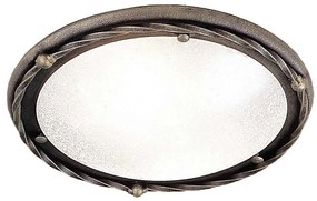 Elstead PB-F-B-BLK-GOLD - Mennyezeti lámpa PEMBROKE 1xE27/60W/230V réz