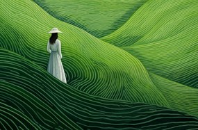 Poszter 86,4x56,8cm ĂtjĂĄrĂł a vĂ©gtelen mezĆkön