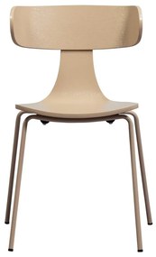 Natúr színű rakásolható étkezőszék kőrisfa dekorral Form – WOOOD