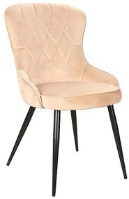 Lotus Velvet étkezőszék bézs