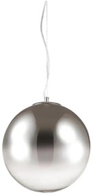 Ideal Lux - Csillár zsinóron MAPA 1xE27/42W/230V átm. 40 cm szürke/füstös